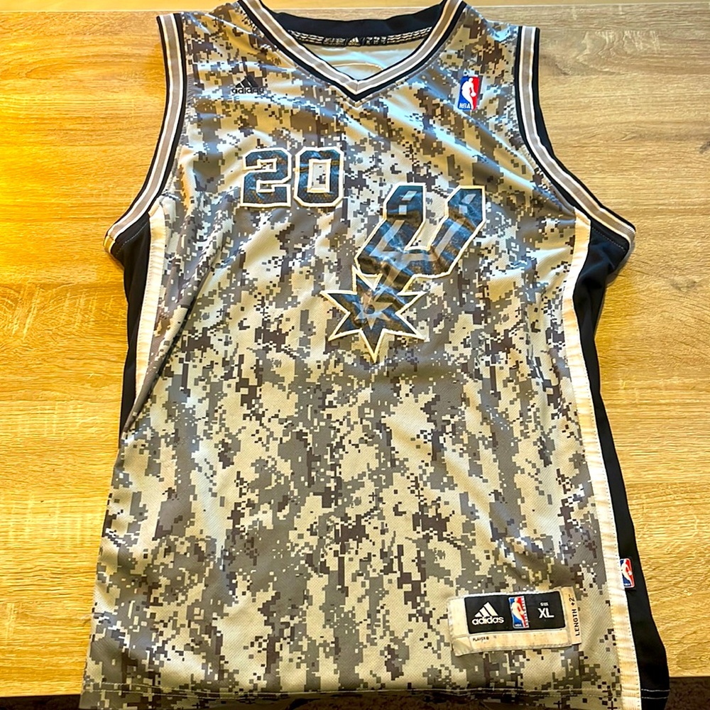 XL Spurs Manu Ginobili Jersey